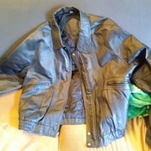 Columbia Leather Jacket Men's size Large